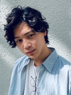 ゼンコー キチジョウジ シェール(ZENKO KICHIJOJI chere) ソフトなツーブロック メンズスタイル