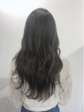 アリーヘアー(ALLY Hair) 暗めグレーcolor