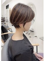メモリーズ 銀座(Memories)&nbsp;カラー/カット/イルミナカラー/ショートヘア/前髪カット