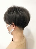 MEN'S HAIR  センターパート ツイストスパイラル コンマヘア