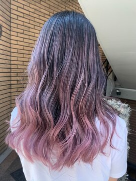 ラフ 難波店(LAFF) #黒髪#ボブルフ#ネビージュ#小顔#ワンレン