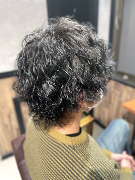 オーブ ヘアー リリー 博多2号店(AUBE HAIR lily) メンズプードルパーマ