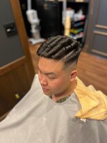 【銀座理容室】アイロンパーマ