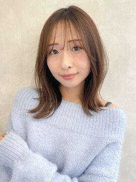 トゥルーズ 梅田店(TLUUS) TLUUS似合わせカットダークアッシュミディアムレイヤーカット