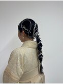 【BelleCoupes】卒業式 袴着付けヘアセット 和装ヘア
