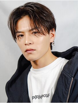 オーシャントーキョー 渋谷(OCEAN TOKYO) ナチュラルセンターパートツーブロック韓流