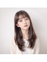 ムク(:muku)&nbsp;大人レイヤー/くびれヘア/ストレート/暗めカラー