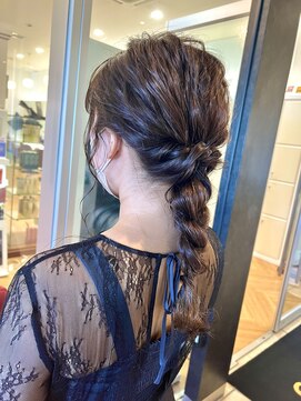 コワファースト  させぼ五番街店(COIFF1RST) 王道★編みおろしアレンジ