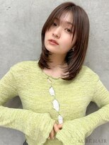 オーブ ヘアー ラプレ 京都4号店(AUBE HAIR lapule)&nbsp;20代・30代_デザインカット_お洒落フェイスレイヤー