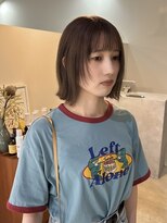 アワイ(awai)&nbsp;ぱつっとボブ顔周りレイヤー