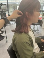 ナンバー 竪町(number+)&nbsp;20代30代40代大人可愛いイヤリングカラーピンク立体感ロブ