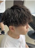 スパイキーショート/ジェットモヒカン/ショートバング/men's