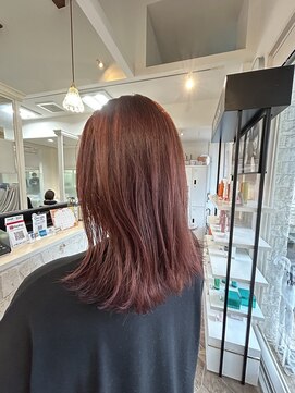 パルファン ヘアアンドスパ(PARFUM HAIR&SPA) レッド系カラー