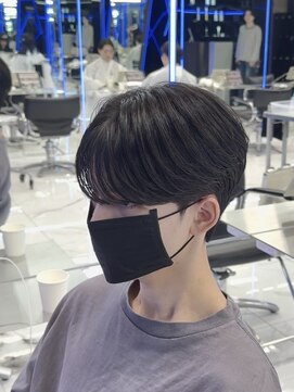 センス 渋谷 宇田川交番前(SENSE) シースルーマッシュ×ダウンパーマ