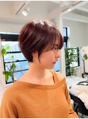 フェミニンロングウェーブミディアム似合わせカット
