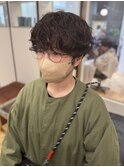 【REN】マッシュショートパーマ