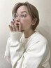 カット＋ケアブリーチカラー＋3STEPトリートメント ￥15,400