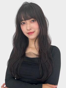 ユーフォリア 渋谷グランデ(Euphoria SHIBUYA GRANDE) レイヤーカット　前髪カット　ダークラベンダー