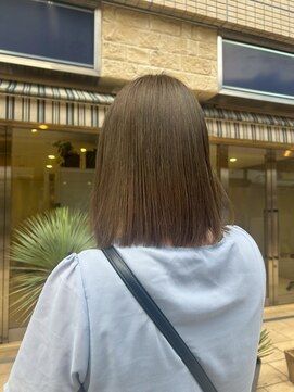 アース 高円寺店(HAIR & MAKE EARTH) オリーブベージュ♪ 【@mppp_32485】