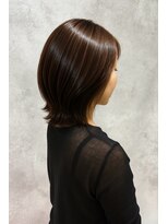 ヘアーサロンソシエ 海老名店&nbsp;ブラウン×ハイライト