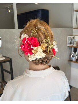 バレッタ(barretta) 成人式前撮りヘア