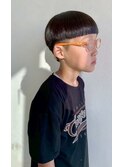 マッシュヘア/キノコカット/キッズカット/男の子ヘア/刈り上げ