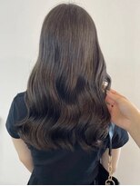 ミルヘアデザイン(mil hair design)&nbsp;髪質改善カラー　艶カラー　ブラウンカラー　ミディアム