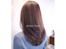 アトリエ フル(atelier furu)の雰囲気（シンプルなヘアカット作る動きのあるヘアスタイル）