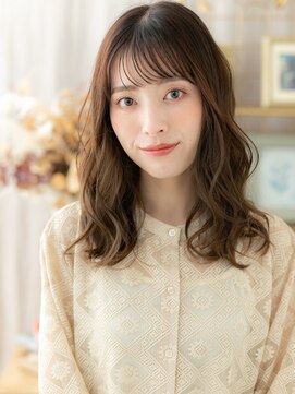 カバーヘア ブリス 志木南口駅前店(COVER HAIR bliss) 大人可愛いダークアッシュ小顔プードルパーマh4志木20代30代40代