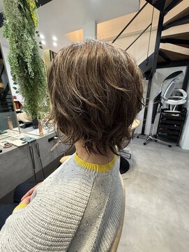 バーチミシマ(BIRCH mishima) 大人ショートヘアニュアンスパーマ☆圧倒的技術のパーマヘア