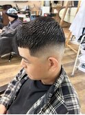 クロップ スキンフェード