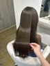 【初夏ダメージ対策に＊人気No1】カット＋髪質改善カラー＋4STEP Tr ￥13,200