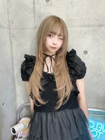 シックス バイ インク 渋谷(SIX by INK.)&nbsp;ダークブルー/デジタルパーマ/ワンホンレイヤー[渋谷]