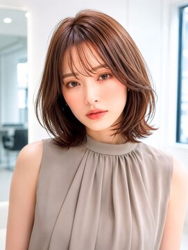 ルービック 枚方(Rubik's) 大人可愛いレイヤーボブ×透明感カラー