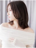 くびれレイヤークラゲカットハッシュカットボブウルフ30代40代Y