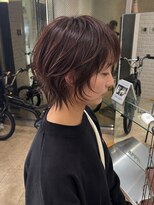 アピィス(appiis) ミルクティーブロンド/ダークブルー/デジタルパーマ/横浜西口