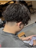 縦落ちシャドウパーマ