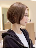339. 卵型/ツヤ髪/大人上品/ショートボブ/内巻き