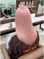 ニュースエン(newseN:)&nbsp;ピンクベージュ/ダブルカラー/ケアブリーチ/髪質改善/新潟/万代