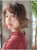 似合わせカットならお任せ下さい☆あごラインボブ☆