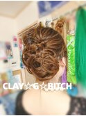 仙台ヘアセット 仙台結婚式 カジュアルアレンジ
