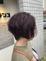 ブランコ&nbsp;スモーキーパープル×ショートスタイル