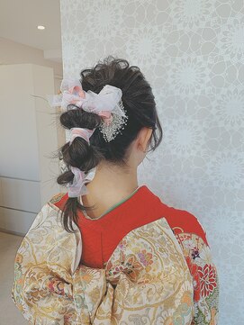 ミネヘアアンドメイク高知店 リボンarrange