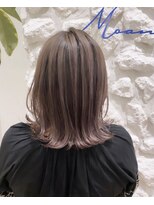 モアナ バイ ヘッドライト 沖縄豊見城店(Moana by HEADLIGHT)&nbsp;Moana【豊見城】#結べるボブ#バレイヤージュ#ミルクティー