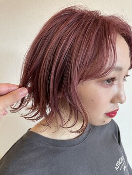 ウル(uLu.) 【1bleach】ビビットピンクカラー☆