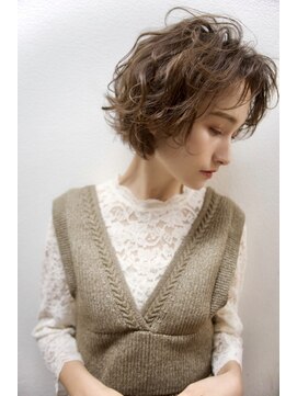 アール 北千住店(ar) フレンチガーリー/春パーマ/ショートパーマ/20代30代40代