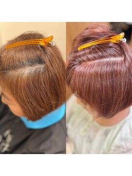 ピッカヘアーデザイン(PICKA hair-design) ピンクブラウン