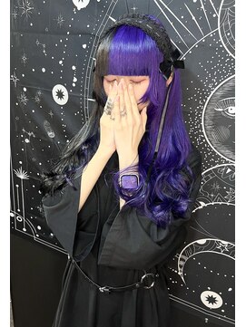 エルシャドール(EL-SHADDOLL) ツートーンゴシックパープル　ロング