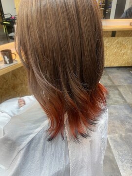 ランプ ヘアスタジオ(LAMP Hair Studio) きつねカラー (20代、30代)(栃木、小山)