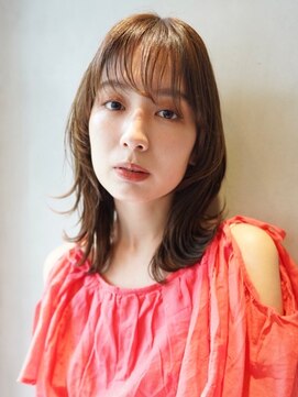 ニコ トウキョウ ヨコハマ(nico) 顔まわりレイヤー/切りっぱなし/ボブ/ミディアム